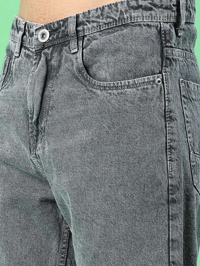 men solid mid rise straight fit jeans - 22230475 -  Standard Image - 2