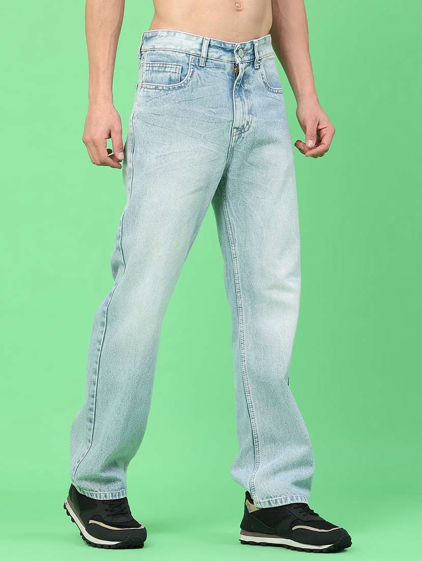 men washed mid rise full length jeans - 22230477 -  Standard Image - 2