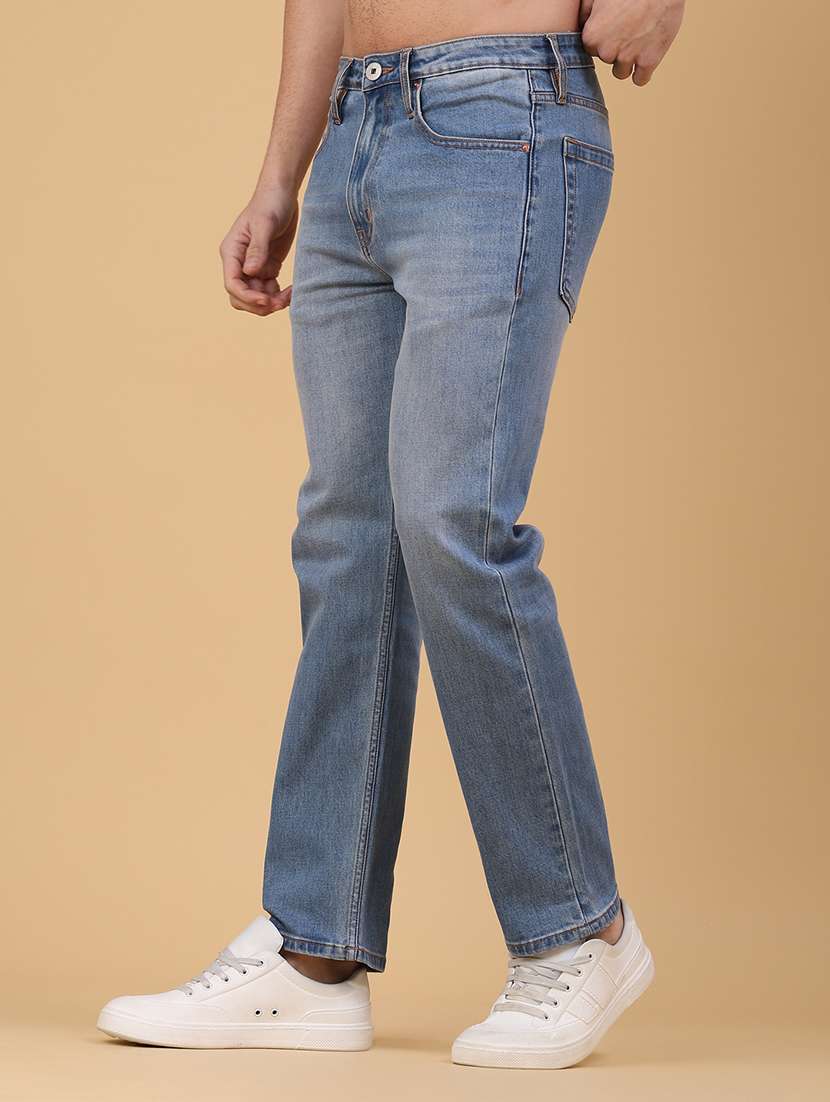 men washed mid rise full length jeans - 22230480 -  Standard Image - 2