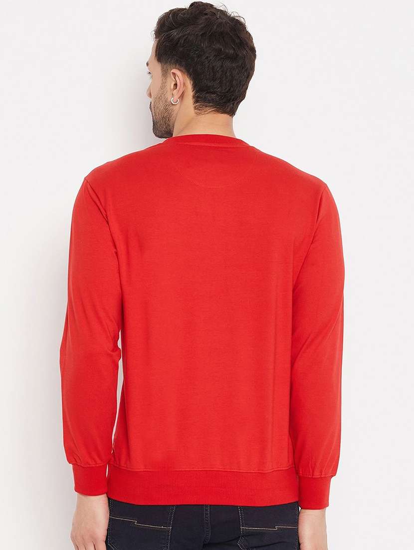 men typographic long sleeve regular fit sweatshirt - 22230660 -  Standard Image - 2