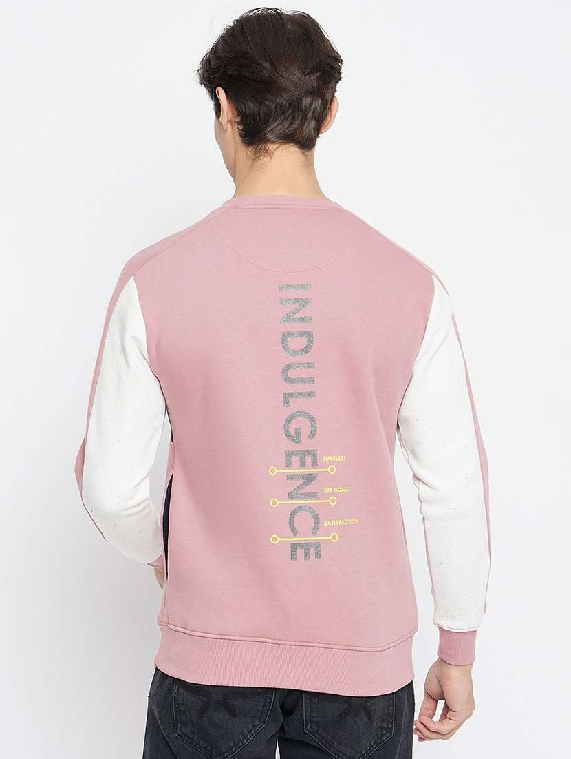 men color block long sleeve regular fit sweatshirt - 22230680 -  Standard Image - 2