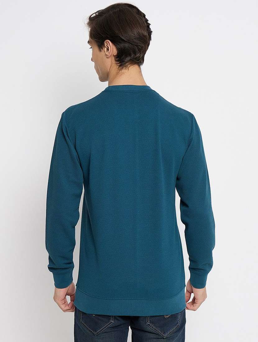 men solid long sleeve regular fit sweatshirt - 22230696 -  Standard Image - 2