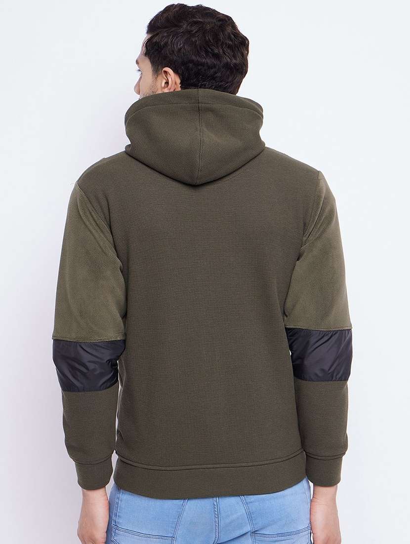men color block long sleeve regular fit sweatshirt - 22230708 -  Standard Image - 2