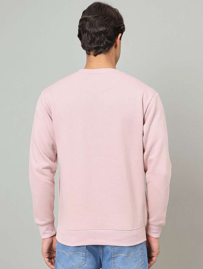 men printed long sleeve regular fit sweatshirt - 22230727 -  Standard Image - 2