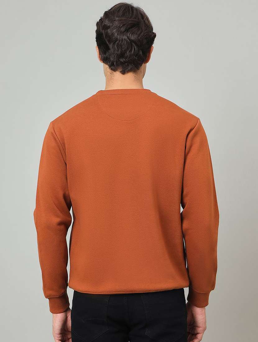 men printed long sleeve regular fit sweatshirt - 22230728 -  Standard Image - 2