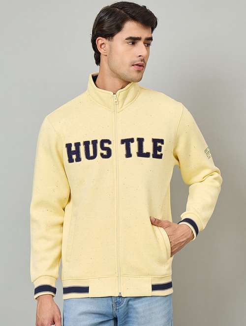 men typographic long sleeve regular fit sweatshirt - 22230739 -  Standard Image - 0