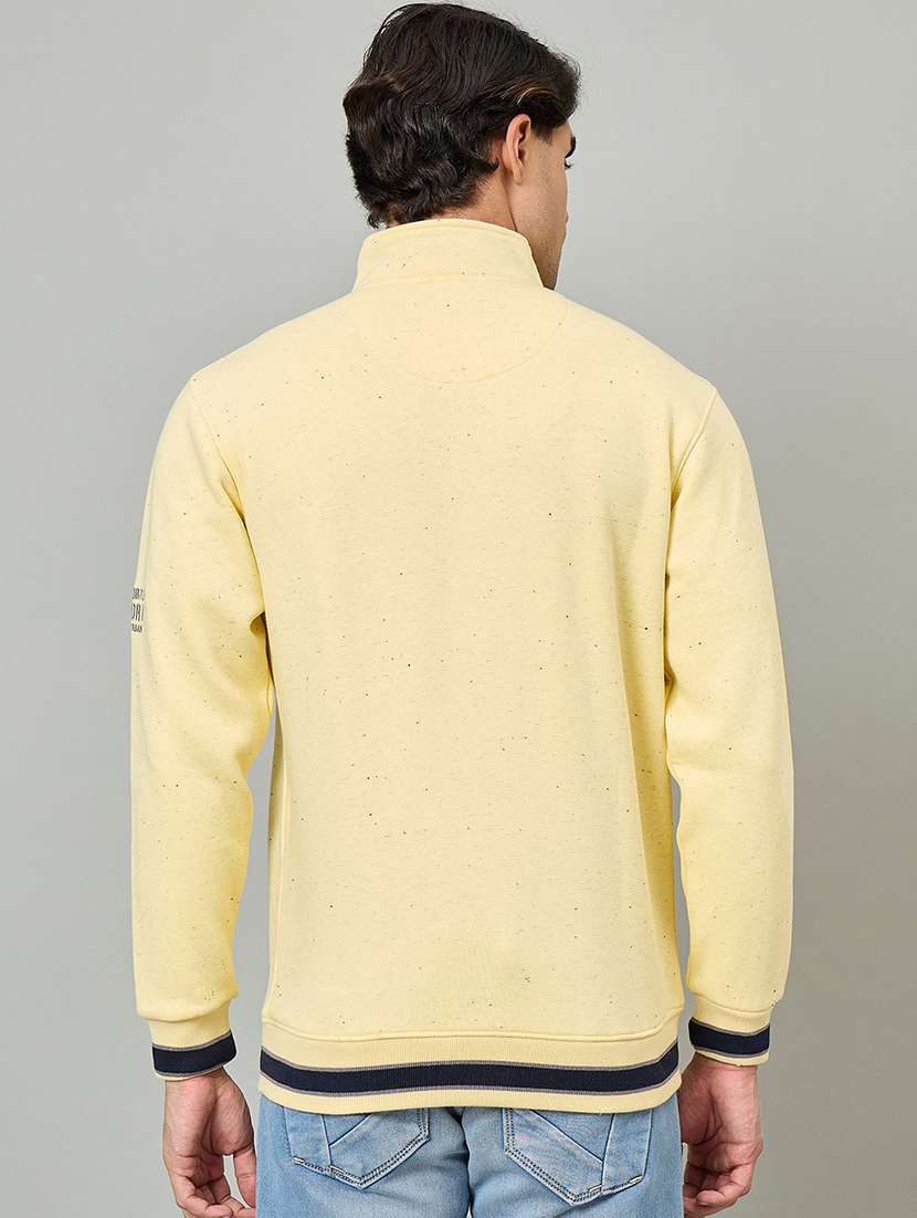 men typographic long sleeve regular fit sweatshirt - 22230739 -  Standard Image - 2