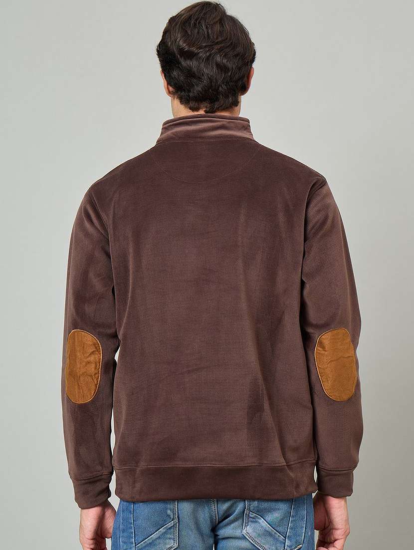 men solid long sleeve regular fit sweatshirt - 22230747 -  Standard Image - 2