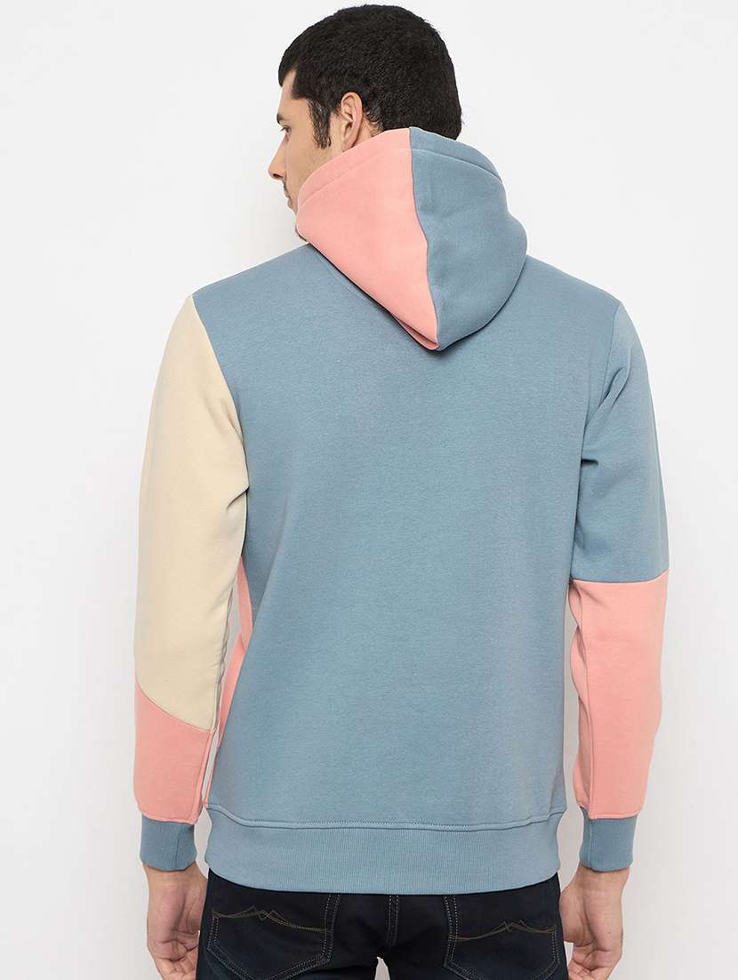 men color block long sleeve regular fit sweatshirt - 22230760 -  Standard Image - 2