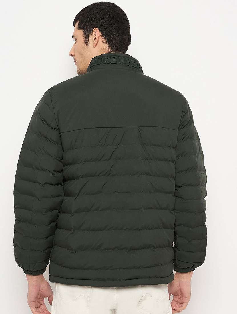 men solid long sleeve puffer jacket - 22230774 -  Standard Image - 2