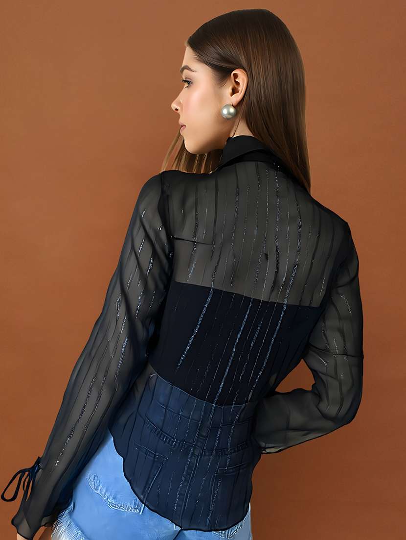 women solid long sleeve regular shrug - 22230805 -  Standard Image - 2