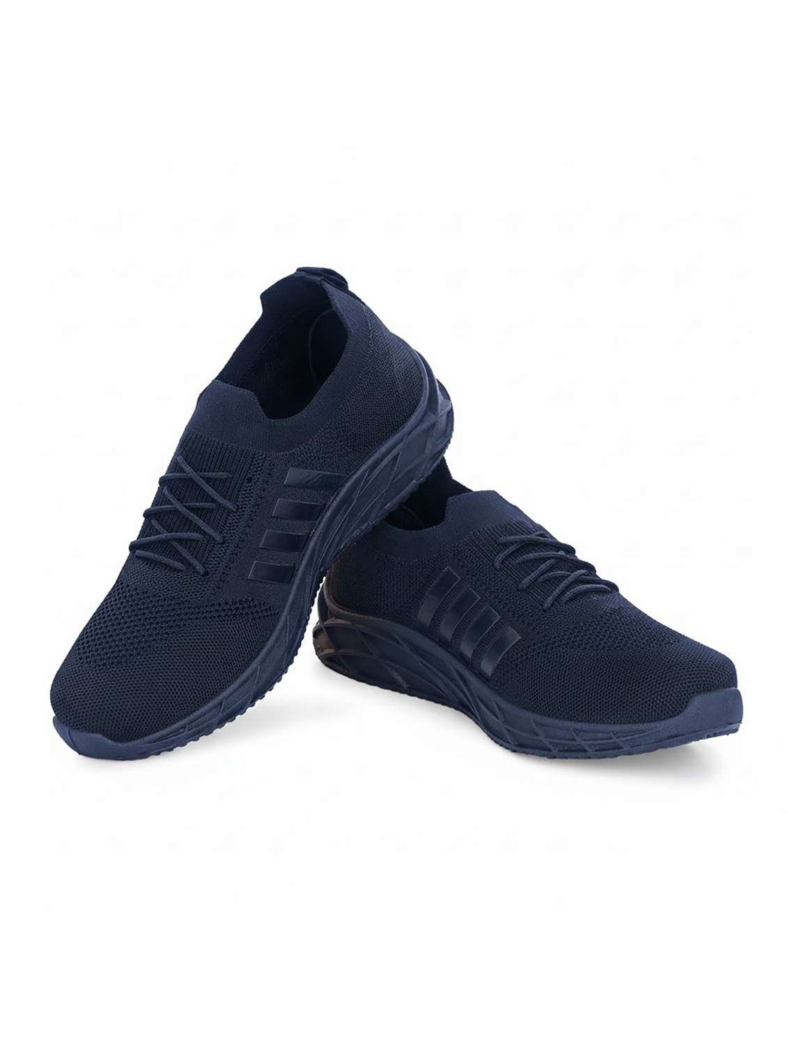 men navy blue lace up sport shoe - 22231259 -  Standard Image - 2
