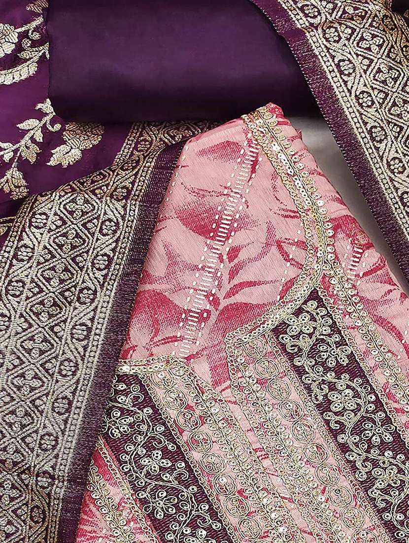 women self design unstitched suit set - 22231357 -  Standard Image - 2