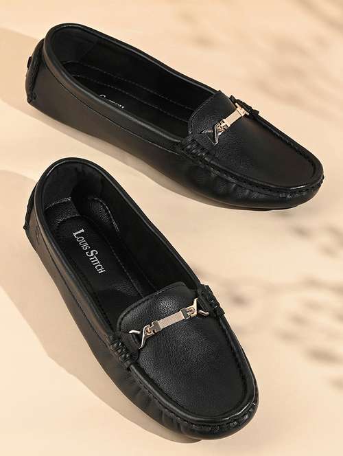 women solid slip on horsebit loafer - 22231441 -  Standard Image - 0
