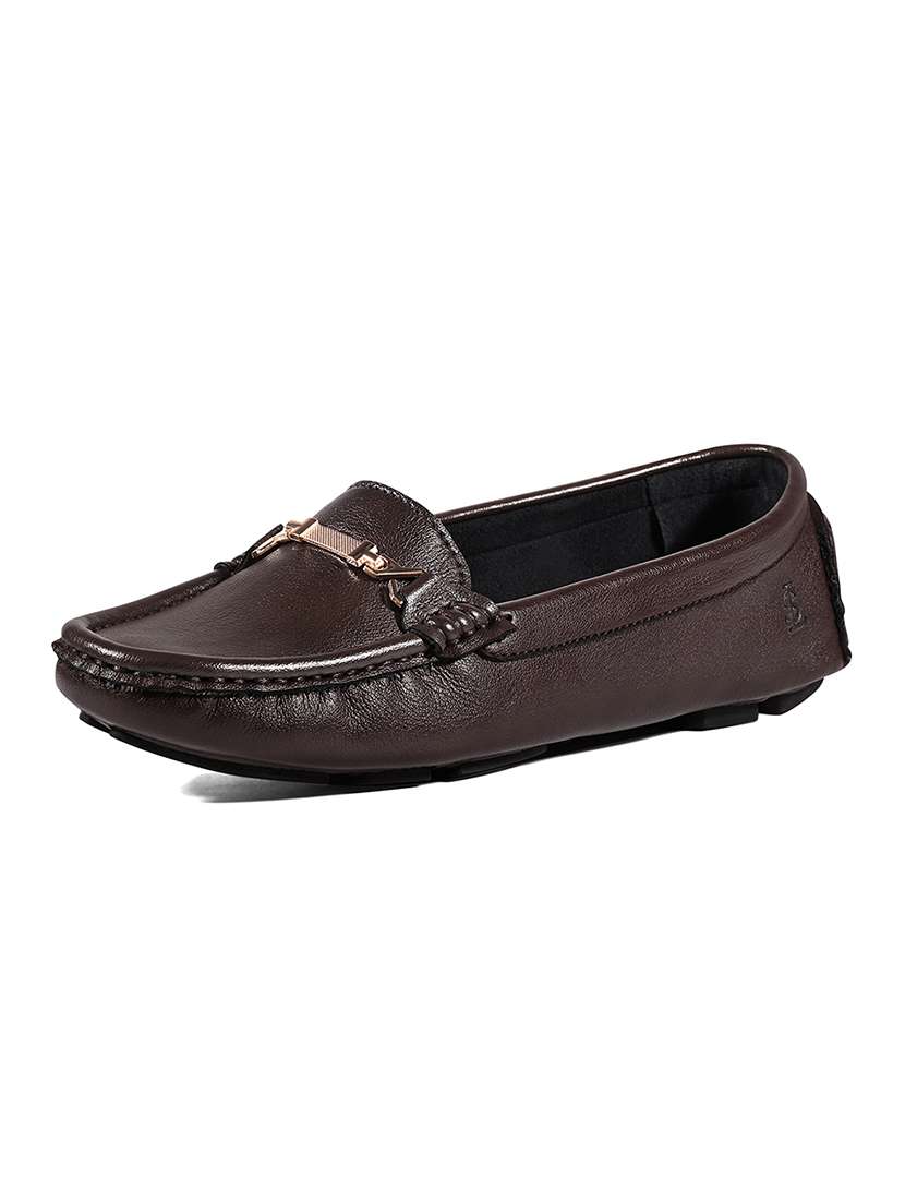 women solid slip on horsebit loafer - 22231442 -  Standard Image - 2