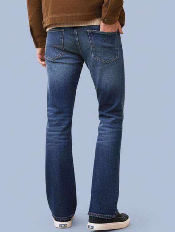 men washed mid rise full length jeans - 22231471 -  Standard Image - 2
