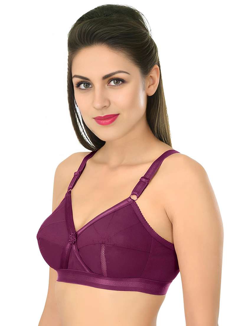 women solid non padded minimizer bra - 22231581 -  Standard Image - 2