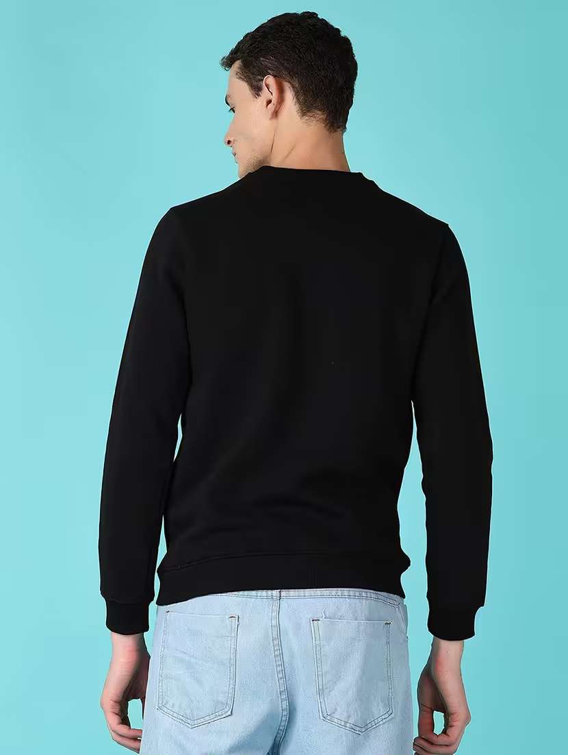 men front print long sleeve regular fit sweatshirt - 22231596 -  Standard Image - 2