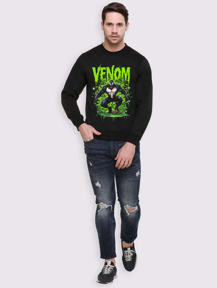 men front print long sleeve regular fit sweatshirt - 22231626 -  Standard Image - 2