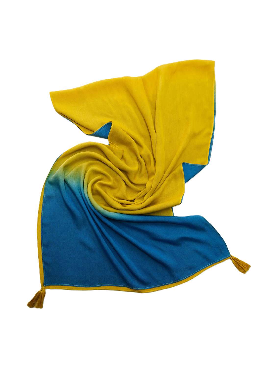 women tie & dye printed scarf - 22231630 -  Standard Image - 2