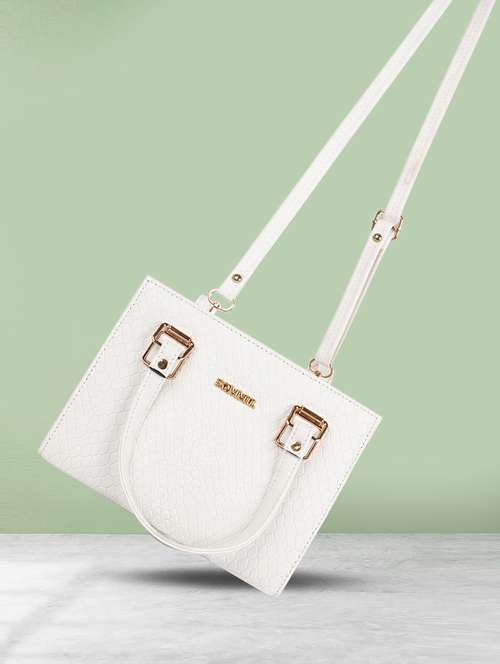 women textured structured leather handbag - 22231705 -  Standard Image - 0