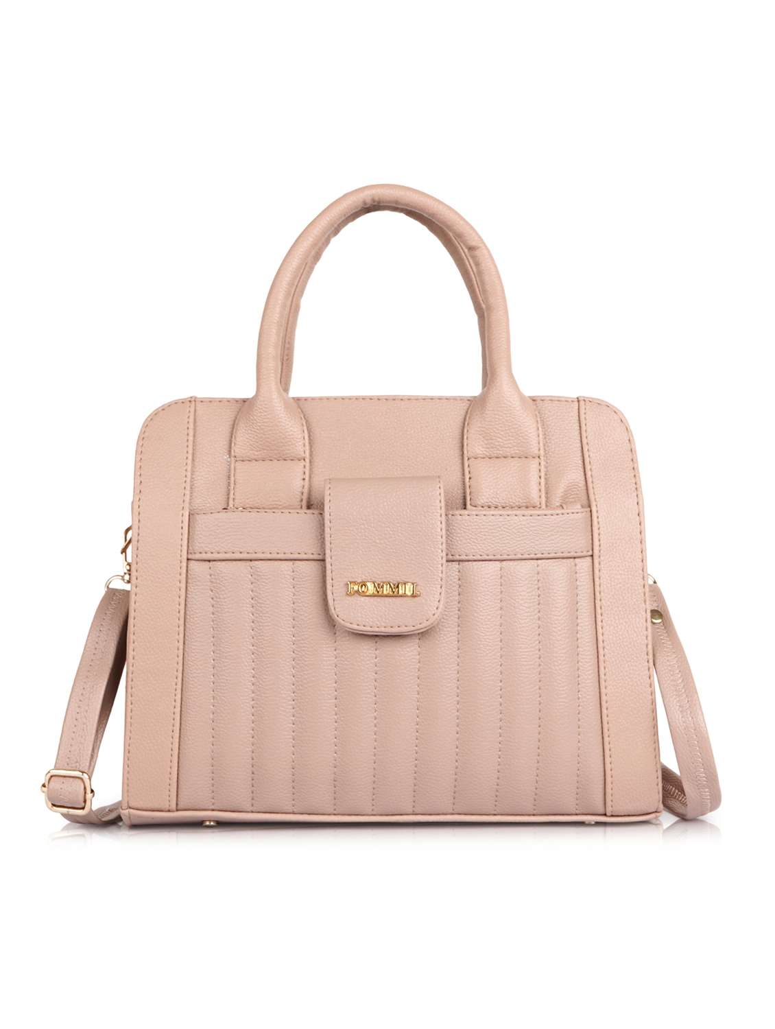 women textured structured quilted handheld bag