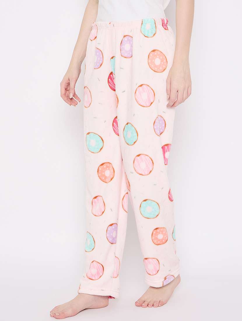 women printed mid rise loungewear pajama - 22231759 -  Standard Image - 2