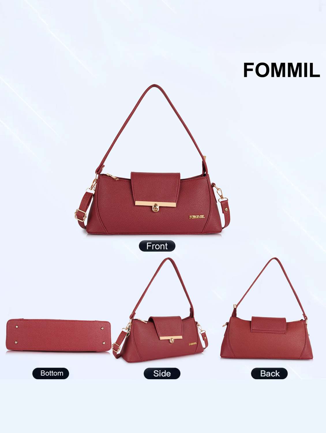 women solid structure handheld bag - 22231811 -  Standard Image - 2