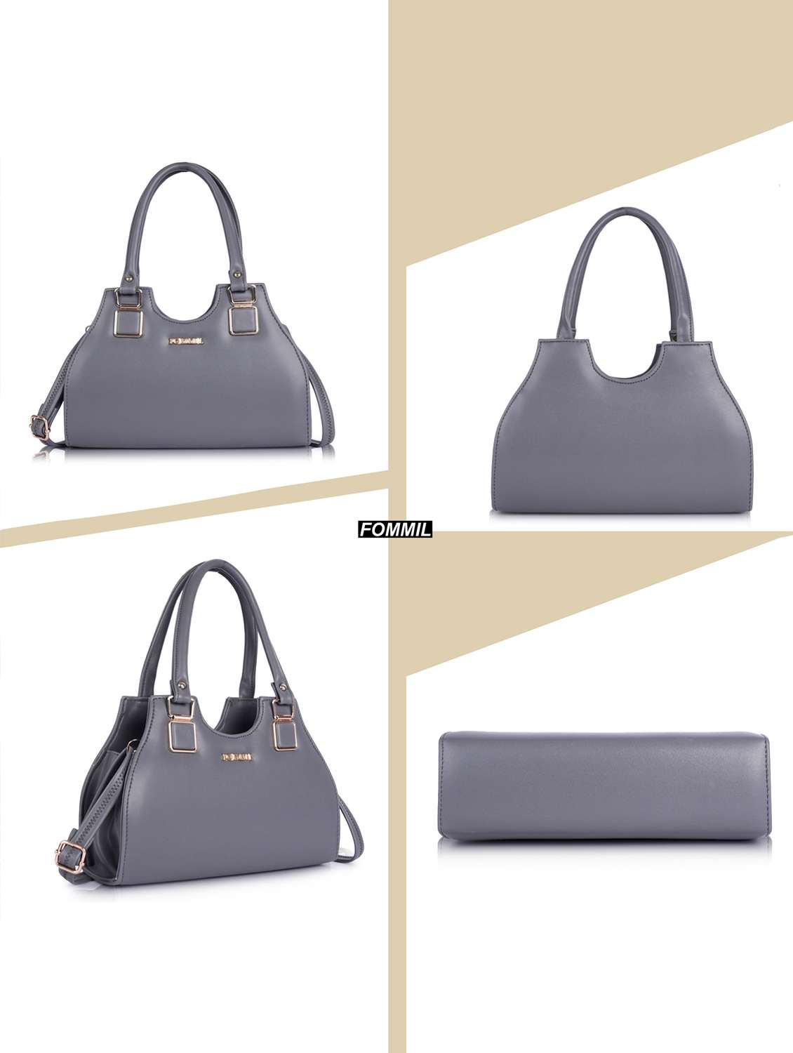 women solid structure handheld bag - 22231824 -  Standard Image - 2