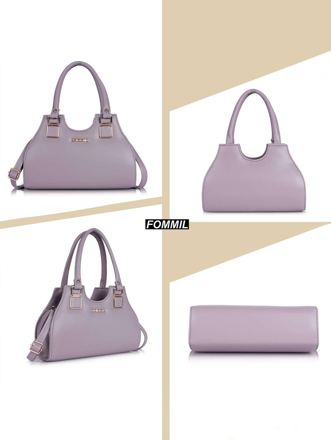 women solid structure handheld bag - 22231826 -  Standard Image - 2