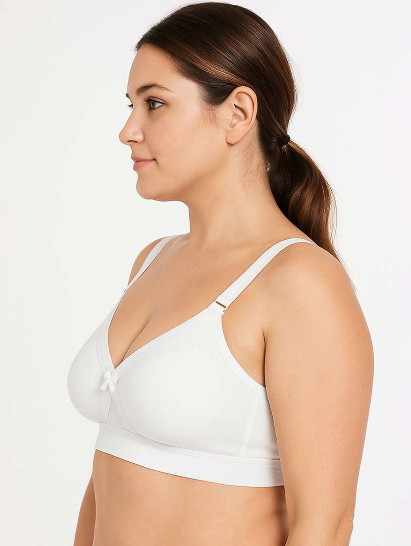 women solid non padded full coverage t-shirt bra - 22231836 -  Standard Image - 2