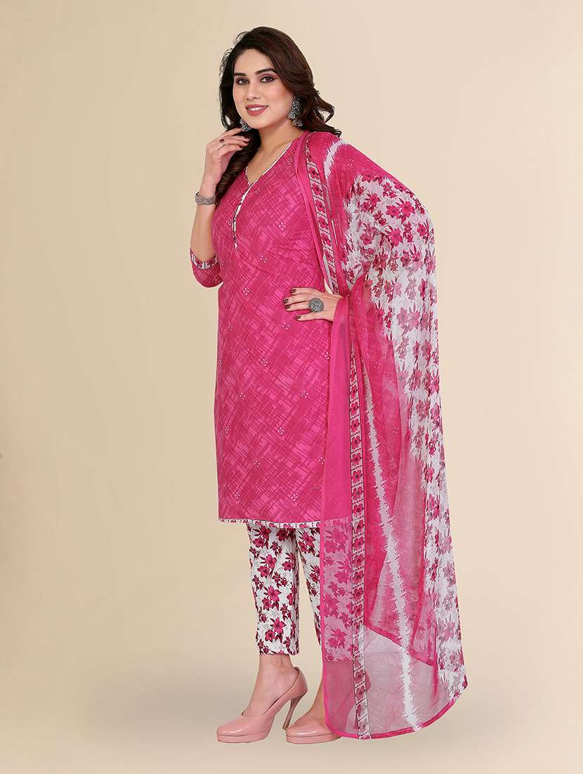 women printed unstitched suit set - 22237828 -  Standard Image - 2