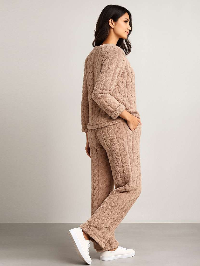 women self designed nightwear pyjama set  - 22238857 -  Standard Image - 2