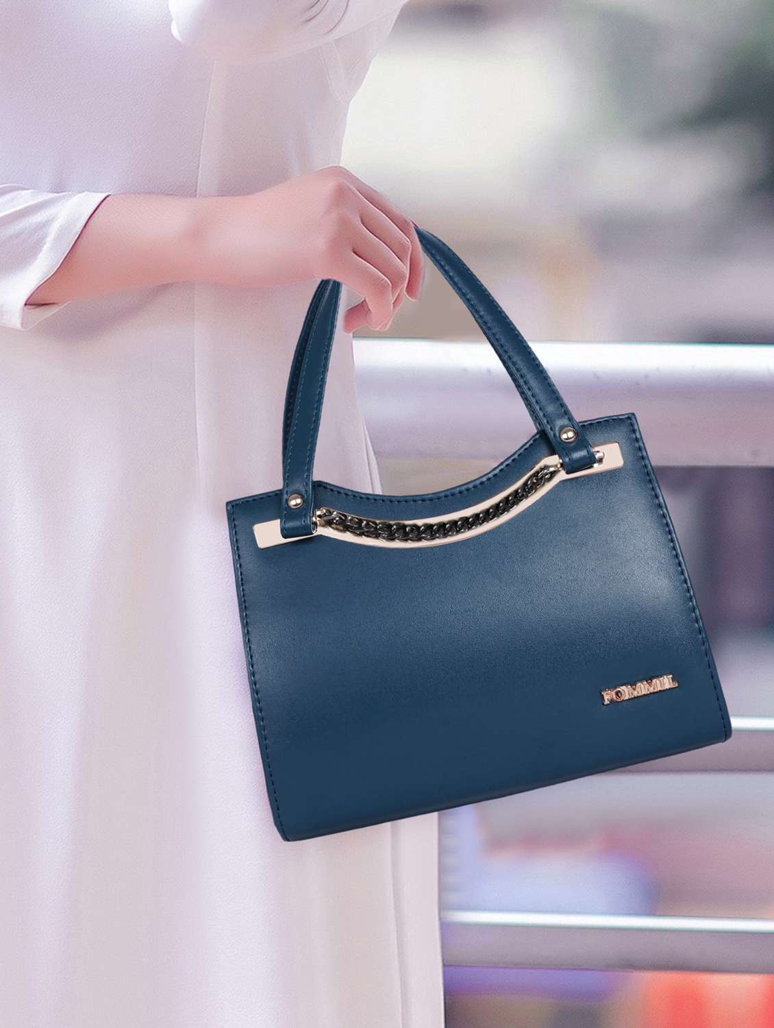 women solid structure handheld bag - 22238865 -  Standard Image - 2