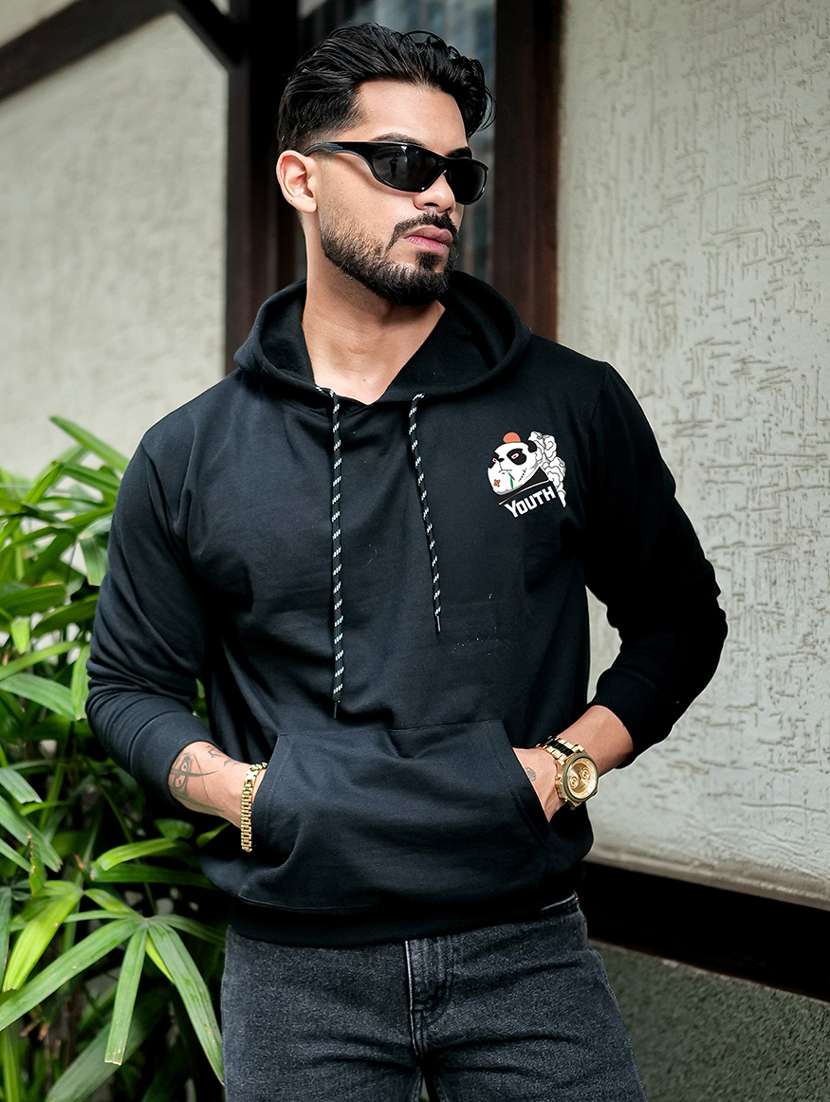 men printed long sleeve regular fit sweatshirt - 22238911 -  Standard Image - 2