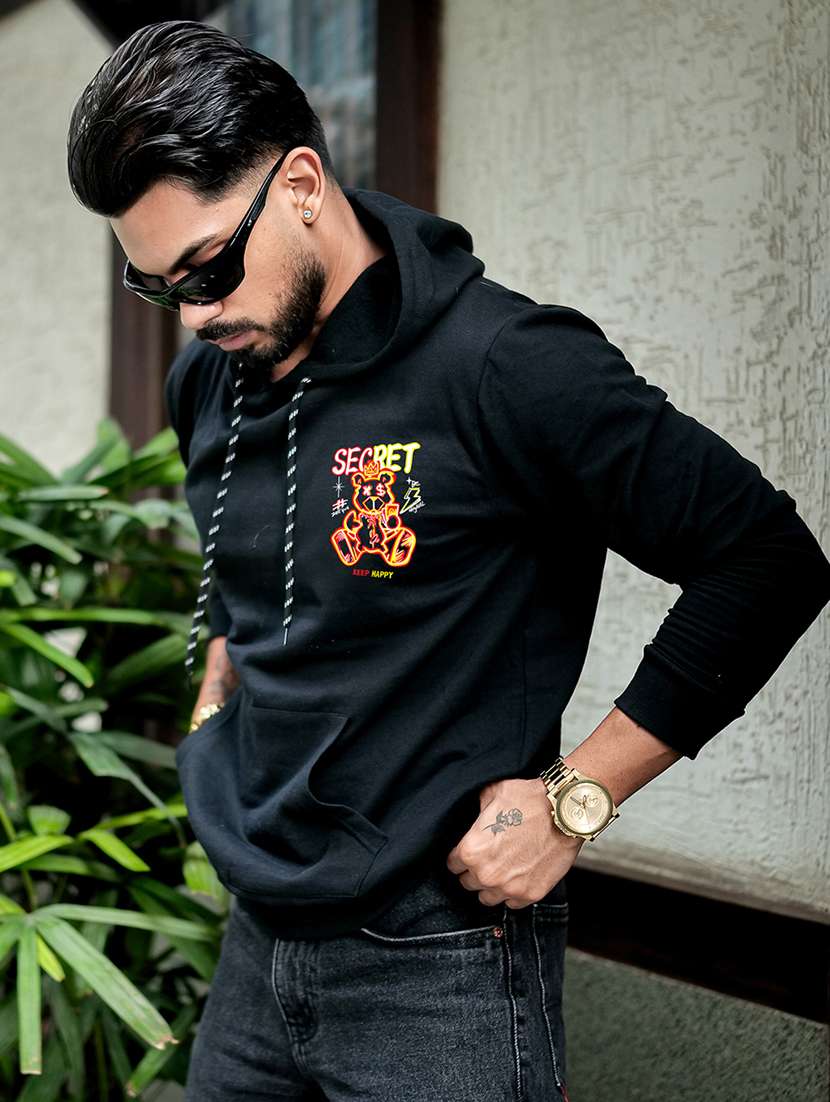 men printed long sleeve regular fit sweatshirt - 22238931 -  Standard Image - 2