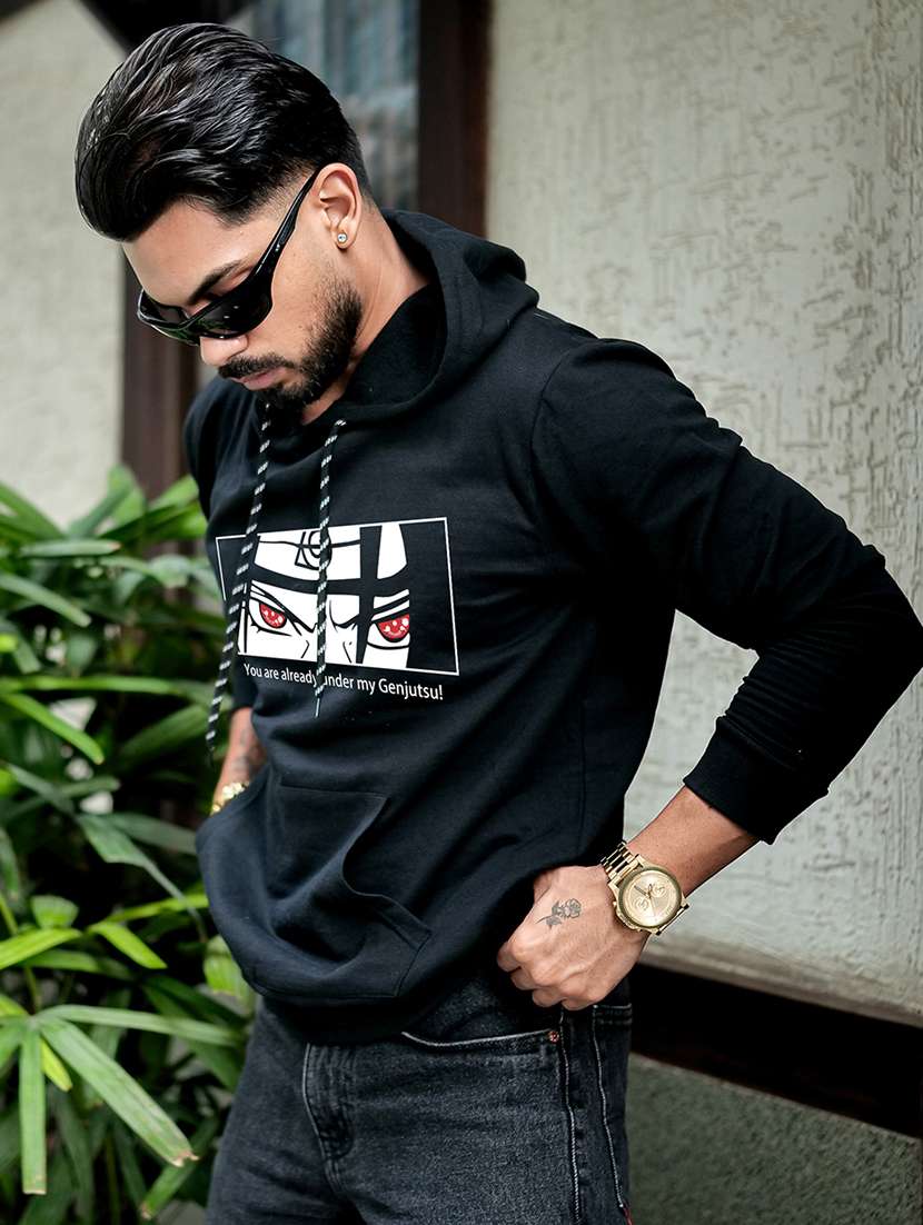 men printed long sleeve regular fit sweatshirt - 22238933 -  Standard Image - 2