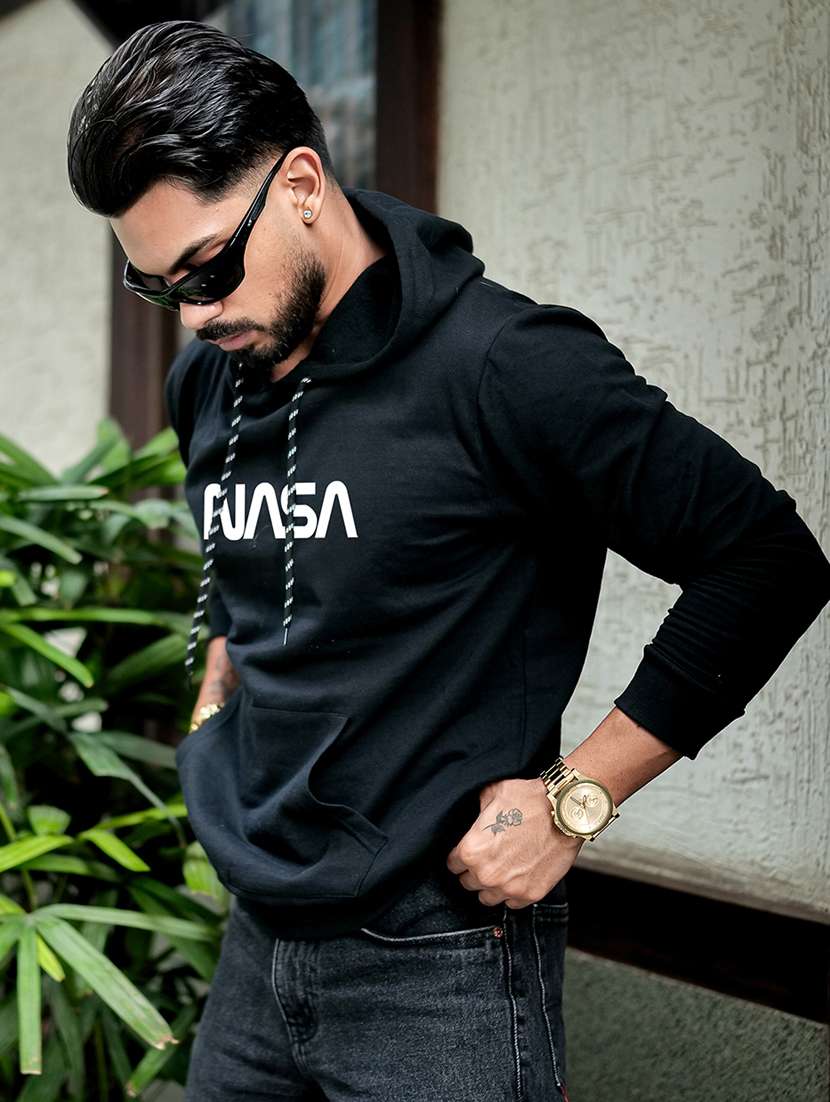 men printed long sleeve regular fit sweatshirt - 22238963 -  Standard Image - 2