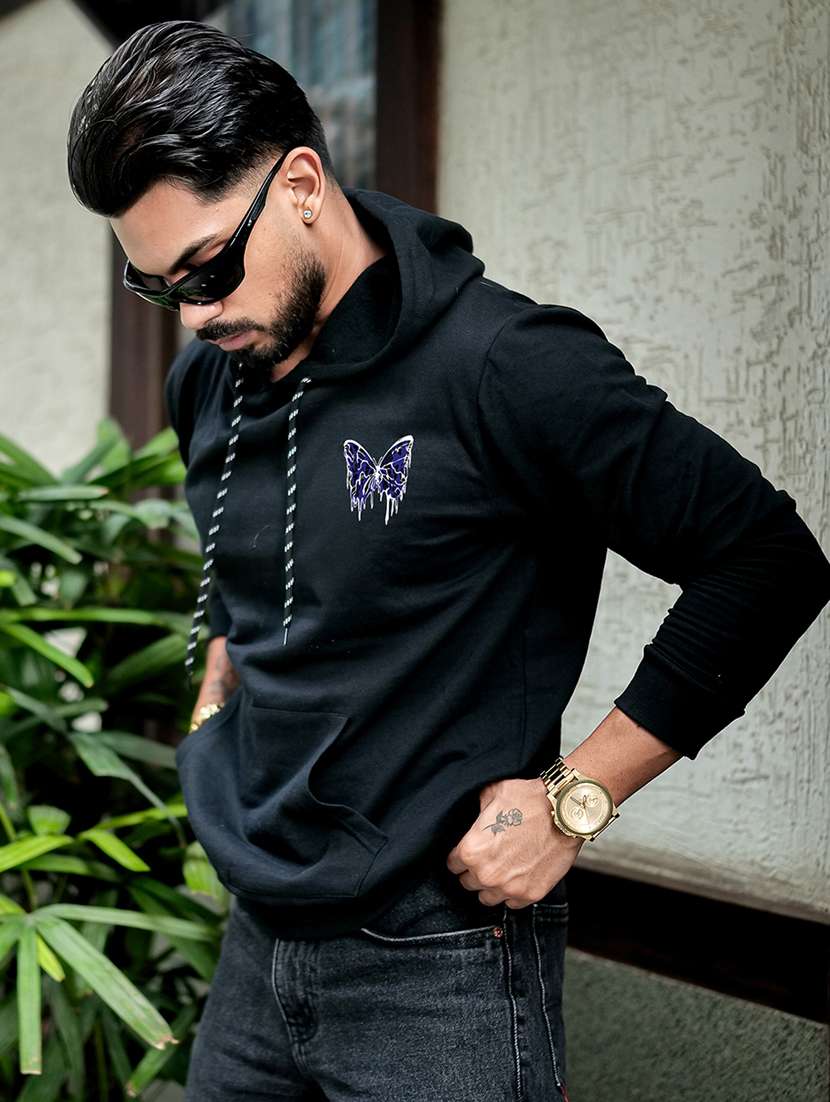 men printed long sleeve regular fit sweatshirt - 22238974 -  Standard Image - 2