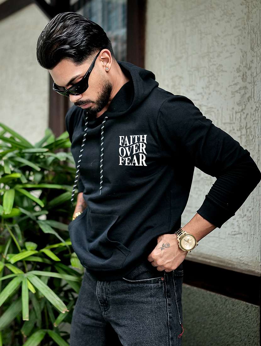 men typographic long sleeve regular fit sweatshirt - 22239014 -  Standard Image - 2