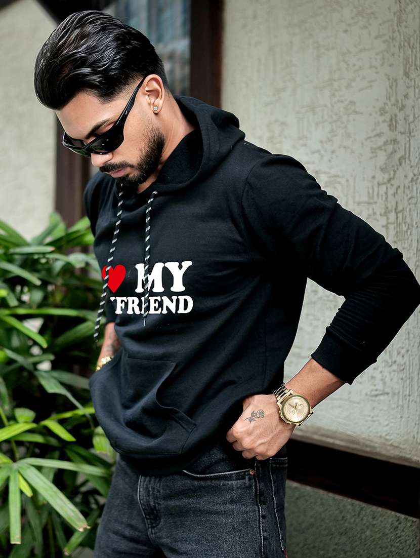 men typographic long sleeve regular fit sweatshirt - 22239034 -  Standard Image - 2