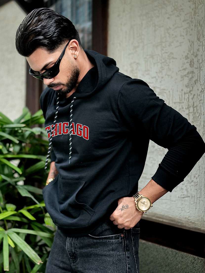 men typographic long sleeve regular fit sweatshirt - 22239039 -  Standard Image - 2