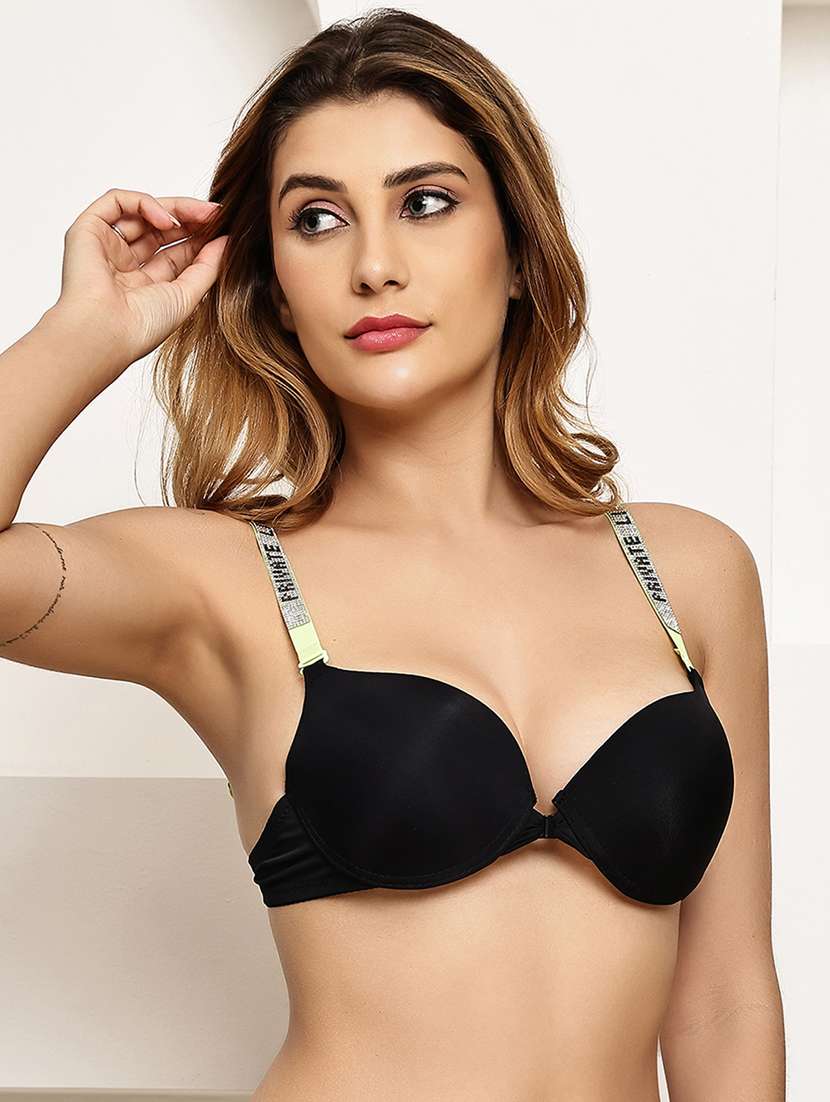 women solid underwired push up bra - 22239091 -  Standard Image - 2