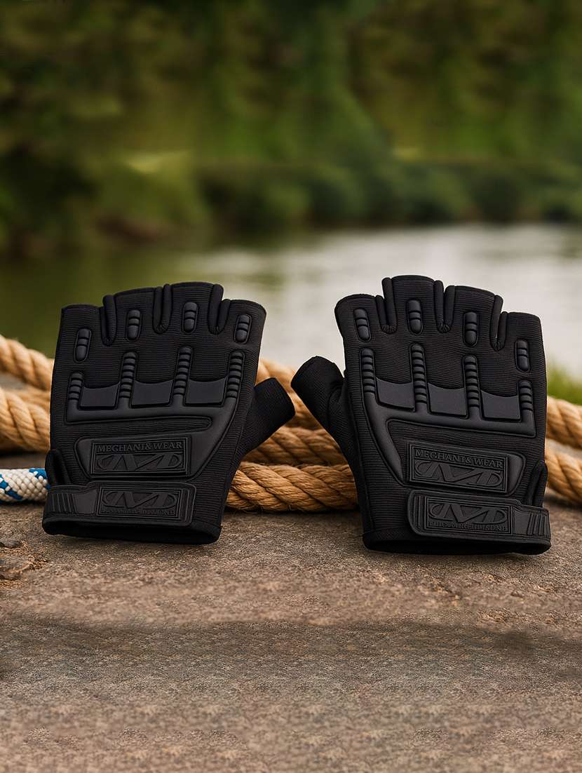men pack of 2 half finger tactical gloves - 22239113 -  Standard Image - 2