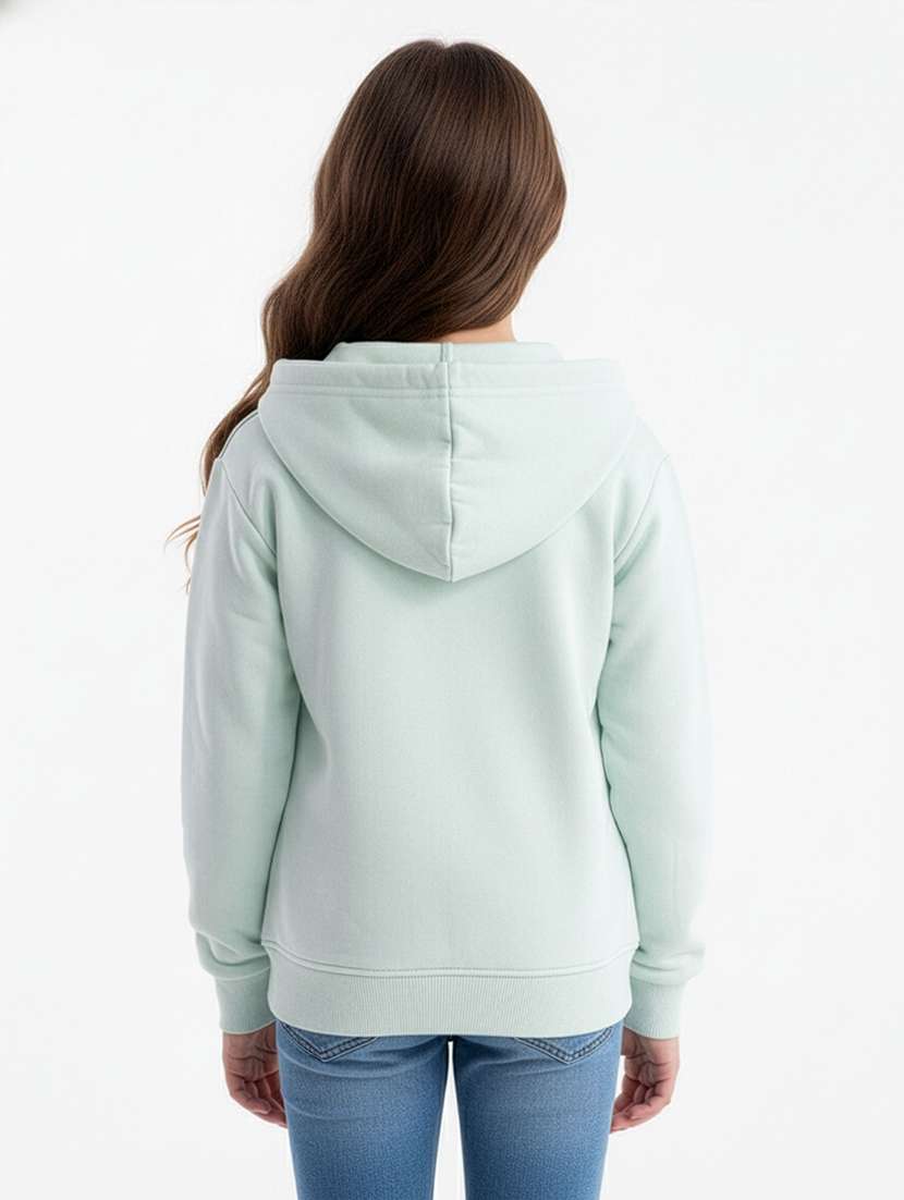 girls long sleeve hooded sweatshirt - 22239149 -  Standard Image - 2