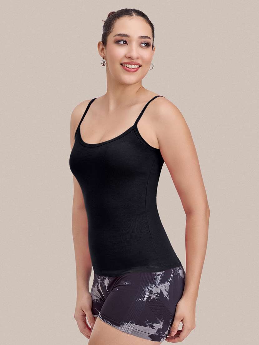 women solid sleeveless camisole - 22239285 -  Standard Image - 2