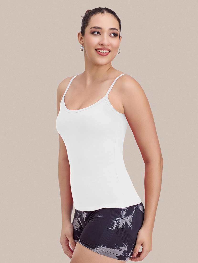 women solid sleeveless camisole - 22239286 -  Standard Image - 2