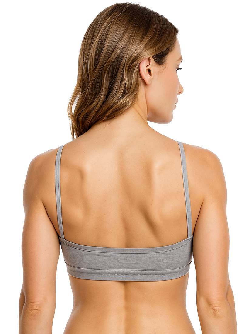 women solid full coverage sports bra - 22239583 -  Standard Image - 2