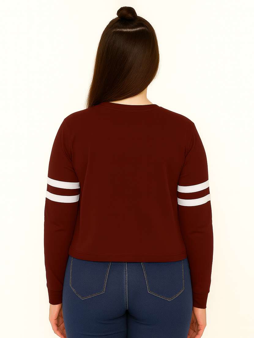 women pack of 2 printed long sleeve sweatshirt - 22239666 -  Standard Image - 2