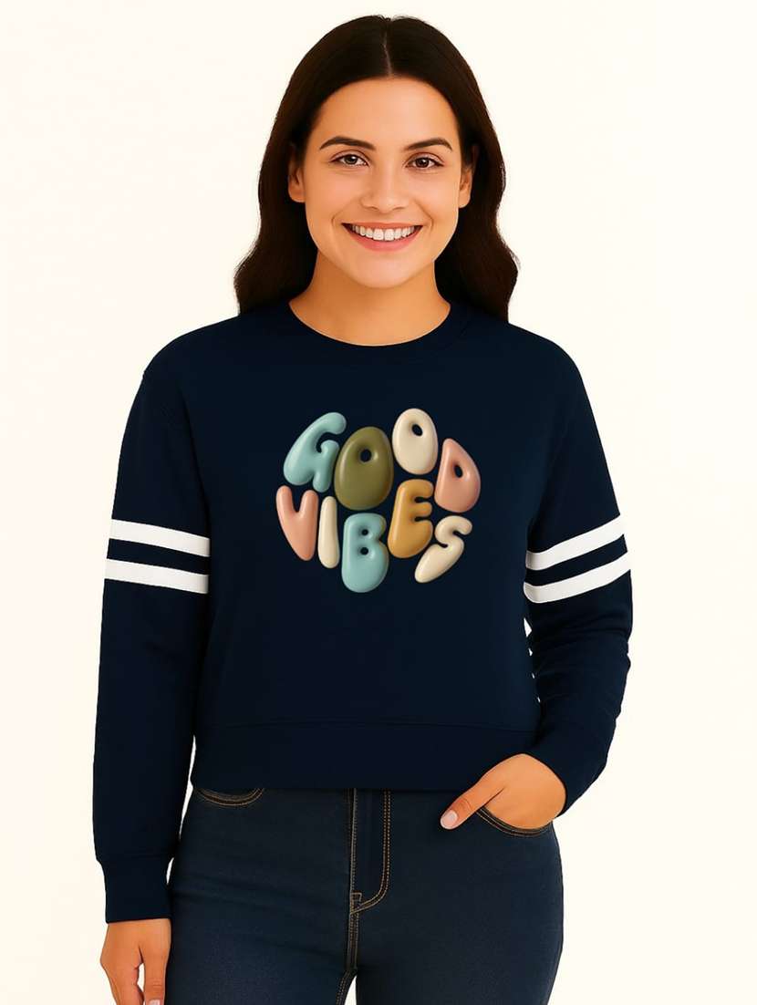 women pack of 2 printed long sleeve sweatshirt - 22239676 -  Standard Image - 2